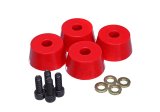 Energy Suspension 96-02 Toyota 4Runner Front Hyper Flex Red Bump Stop Set thumbnail 4