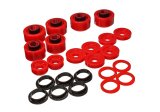 Energy Suspension 05-07 Ford F250/F350 2/4WD Red Body Mount Set thumbnail 3