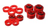 Energy Suspension 05-07 Ford F250/F350 2/4WD Red Body Mount Set thumbnail 4