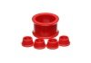 Energy Suspension 90-93 Acura Integra Red Power Steering Rack Bushing Set thumbnail 7