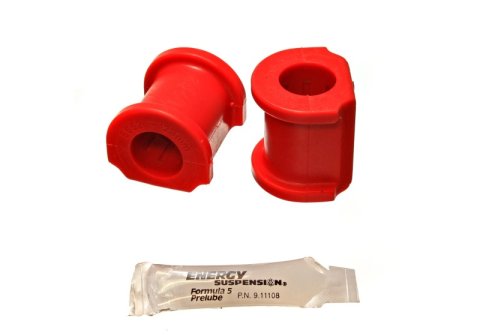 Energy Suspension 02-04 Acura RSX (includes Type S) Red 23mm Front Sway Bar Bushings thumbnail 3