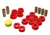 Energy Suspension 90-93 Honda Accord/Odyssey Red Front Control Arm Bushing Set thumbnail 6