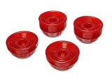 Energy Suspension 90-97 Honda Accord/Odyssey / 92-96 Honda Prelude Red Front Strut Rod Bushing Set thumbnail 2
