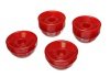 Energy Suspension 90-97 Honda Accord/Odyssey / 92-96 Honda Prelude Red Front Strut Rod Bushing Set thumbnail 7