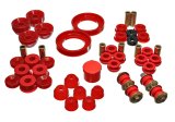 Energy Suspension 90-93 Honda Accord/Odyssey Red Hyper-Flex Master Bushing Set thumbnail 2