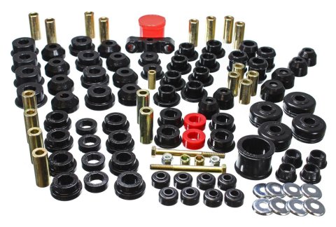 Energy Suspension 88-91 Honda Civic/CRX Black Hyper-Flex Master Bushing Set thumbnail 1
