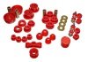 Energy Suspension 84-87 Honda Civic/CRX Red Hyper-Flex Master Bushing Set thumbnail 5