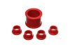 Energy Suspension 88-91 Honda Civic/CRX Red Power Steering Rack Bushing Set thumbnail 6