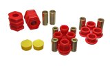 Energy Suspension 99-00 Honda Civic Si Red Front Control Arm Bushing Set thumbnail 5