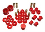 Energy Suspension 02-05 Honda Civic Si Red Hyper-Flex Master Bushing Set thumbnail 1