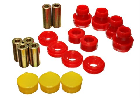 Energy Suspension 97-01 Honda Prelude (Type SH only) Red Front Control Arm Bushing Set thumbnail 1