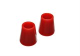 Energy Suspension 92-01 Honda Prelude Red Rear Bump Stop Set thumbnail 1