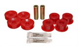 Energy Suspension 92-01 Prelude Red Rear Shock Upper and Lower Bushing Set thumbnail 1
