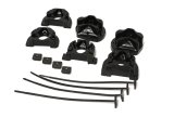 Energy Suspension 92-00 Honda Civic (Except 99-00 Si) / 93-97 Del Sol Black Motor Mount Inserts (Man thumbnail 2