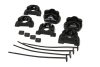 Energy Suspension 92-00 Honda Civic (Except 99-00 Si) / 93-97 Del Sol Black Motor Mount Inserts (Man thumbnail 7