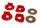 Energy Suspension 88-91 Honda Civic Red Motor Mount Inserts (Manual Transmission) (2 Torque Position thumbnail 1