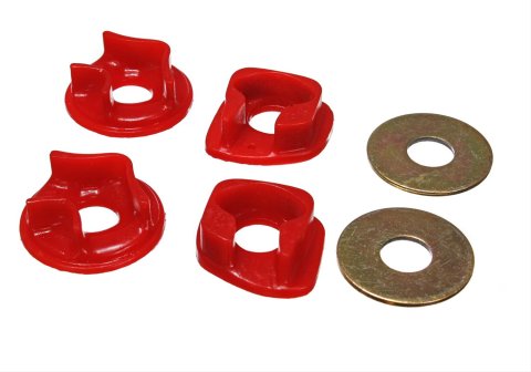 Energy Suspension 88-91 Honda Civic Red Motor Mount Inserts (Manual Transmission) (2 Torque Position