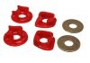 Energy Suspension 88-91 Honda Civic Red Motor Mount Inserts (Manual Transmission) (2 Torque Position thumbnail 8