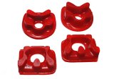 Energy Suspension 92-01 Honda Red Motor Mount Inserts (Manual Transmission) (2 Torque Positions) thumbnail 4