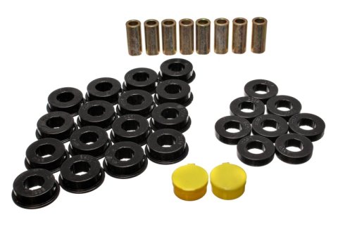 Energy Suspension 79-85 Mazda RX7 Black Rear Control Arm Bushing Set thumbnail 3