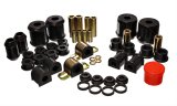 Energy Suspension 00-1/01 Mitsubishi Eclipse FWD Black Hyper-flex Master Bushing Set thumbnail 1