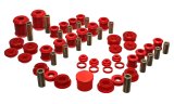 Energy Suspension 95-99 Mitsubishi Eclipse FWD/AWD Red Hyper-flex Master Bushing Set thumbnail 4