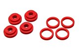 Energy Suspension 95-04 Mitsubishi Eclipse FWD/AWD Red Manual Transmission Shifter Stabilizer Bush thumbnail 3