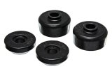 Energy Suspension 95-99 Mitsubishi Eclipse FWD/AWD Black Rear Shock Upper Bushing Set thumbnail 2