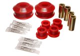 Energy Suspension 03-05 Mitsubishi Lancer EVO 8 Red Front Control Arm Bushing Set thumbnail 5