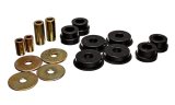 Energy Suspension 03-05 Mitsubishi Lancer EVO 8 Black Rear Differential / Mustache Bar Bushing Set thumbnail 5