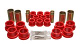 Energy Suspension 70-78 Nissan 240Z/260Z/280Z Red Rear Control Arm Bushing Set thumbnail 3