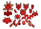 Energy Suspension 74-78 Nissan 260Z/280Z Red Hyper-Flex Master Bushing Set thumbnail 4