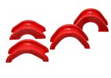 Energy Suspension 74-78 Nissan 260Z/280Z Red Rack and Pinion Bushing Set thumbnail 3