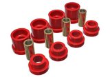Energy Suspension 95-98 Nissan 240SX (S14) Red Rear Subframe Insert Set (Must reuse all metal parts) thumbnail 1