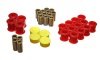 Energy Suspension 89-94 Nissan 240SX (S13) Red Rear Control Arm Bushing Set thumbnail 8