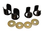 Energy Suspension 89-94 Nissan 240SX (S13) Black Rear Subframe Insert Set - a supplement to the subf thumbnail 4