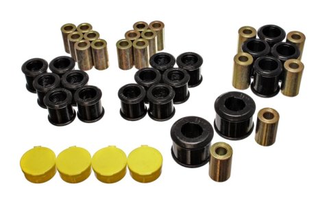 Energy Suspension 90-96 Nissan 300ZX Black Rear Control Arm Bushing Set thumbnail 4