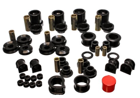 Energy Suspension 90-96 Nissan 300ZX Black Hyper-Flex Master Bushing Set (Sway bar end link bushings thumbnail 2