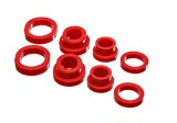 Energy Suspension 95-03 Nissan Maxima Red Motor Subframe Bushing Set - front lower (Must reuse all m thumbnail 4