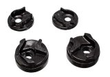 Energy Suspension 02-03 Nissan Sentra/200SX Black Motor Mount Insert Set (w/ Spec V 2.5L engine man thumbnail 2