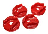 Energy Suspension 00-01 Nissan Sentra/200SX Red Motor Mount Insert Set (w/ 2.0L engine manual trans thumbnail 4