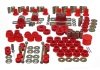 Energy Suspension 63-82 Chevrolet Corvette Red Hyper-flex Master Bushing Set thumbnail 8