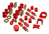 Energy Suspension 97-01 Ford Escort/ZX2 Red Hyper-flex Master Bushing Set thumbnail 1
