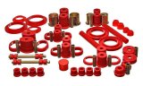 Energy Suspension 94-98 Ford Mustang Red Hyper-flex Master Bushing Set thumbnail 2