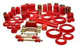 Energy Suspension 94-95 Ford Mustang Red Hyper-flex Master Bushing Set w/ V-8 thumbnail 4