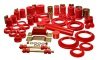 Energy Suspension 94-95 Ford Mustang Red Hyper-flex Master Bushing Set w/ V-8 thumbnail 6