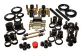 Energy Suspension 85-93 Ford Mustang Black Hyper-flex Master Bushing Set w/ V-8 thumbnail 1