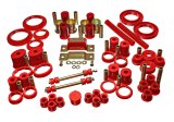 Energy Suspension 85-93 Ford Mustang Red Hyper-flex Master Bushing Set w/ V-8 thumbnail 2