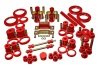 Energy Suspension 85-93 Ford Mustang Red Hyper-flex Master Bushing Set w/ V-8 thumbnail 7