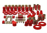 Energy Suspension 78-87 Oldsmobile Cutlass/442/F-85/Europa Red Hyper-flex Master Bushing Set thumbnail 1